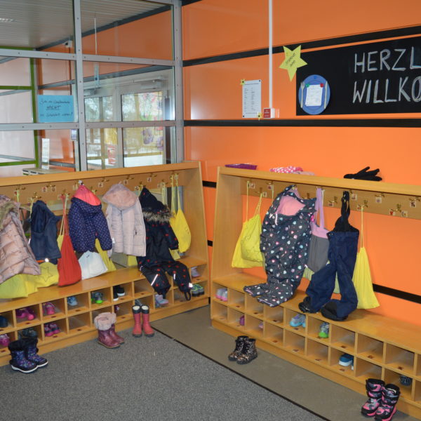 Garderobe Garderobe - Kindergarten St. Martin Gundelfingen